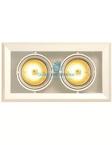 Slv 154021 Aixlight kardamod 2 qrb111 blanco